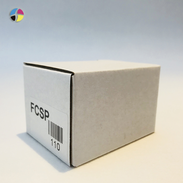 Small Customized white corrugated carton box packaging cardboard paper led light