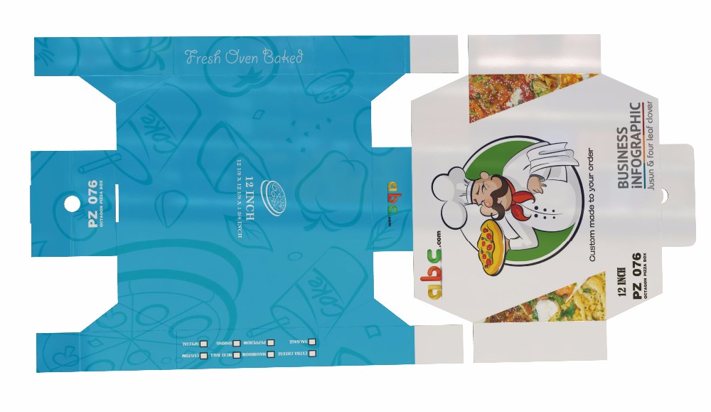 offset printing high quality best sale size 9,10,11,12 inch customize corrugated
