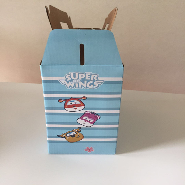 Hot Sale Corrugated Box for Super Wings Tableware Set of Five Pieces